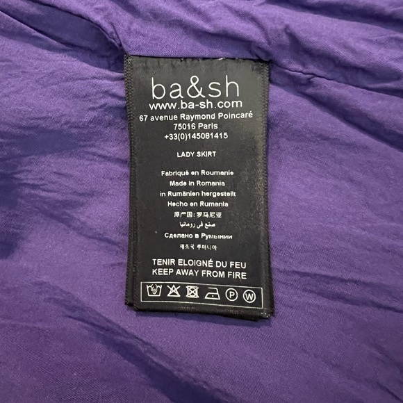 ba&sh floral tiered midi skirt M - Picture 6 of 14